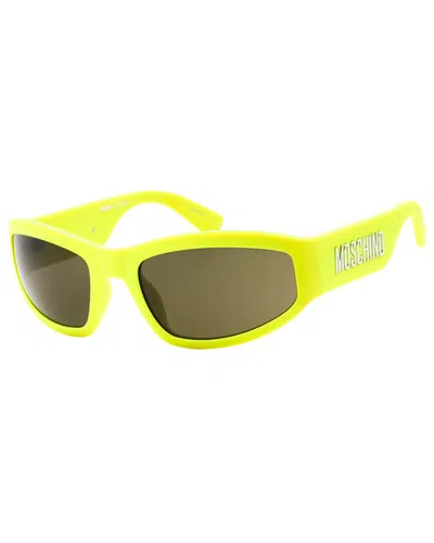 Moschino Men's Mos164 60mm Sunglasses In Yellow
