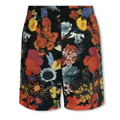 Moschino Men's Multicolor Floral Shorts