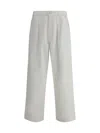 Moschino Men Oversized Jeans In White