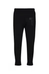 Moschino Black Teddy Mesh Sweatpants In Black