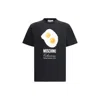 Moschino Crew Neck Graphic Print Short Sleeves T-shirt