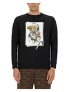 Moschino Teddy Sweatshirt In Black