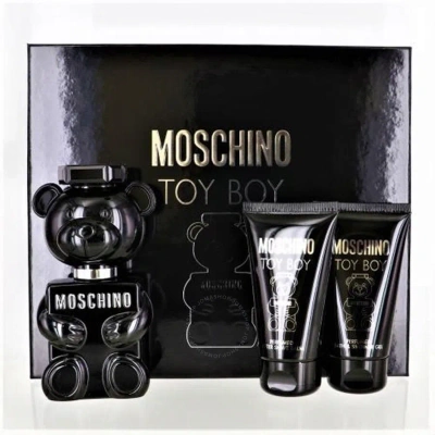 Moschino Men's Toy Boy 1.7 oz Gift Set Fragrances 8011003871940 In Green / Pink / Rose