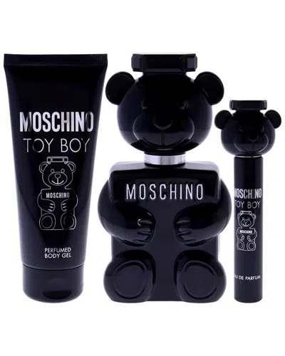 Moschino Men's Toy Boy 3pc Gift Set In Transparent