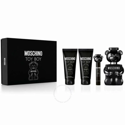 Moschino Men's Toy Boy Gift Set Fragrances 8011003885718 In White
