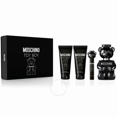 Moschino Men's Toy Boy Gift Set Fragrances 8011003885718 In Green / Pink / Rose