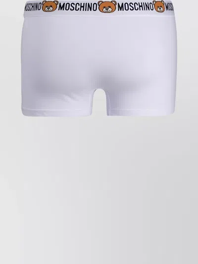 Moschino Men's Underwear & Socks Set In White