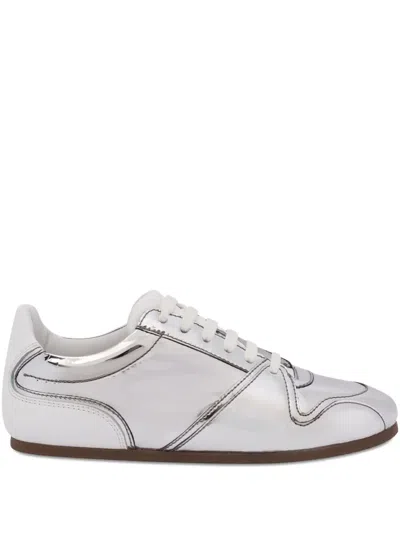 Moschino Metallic Sneakers