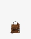 Moschino Micro Bag  Tie Me In Brown