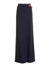 Moschino Midi Skirt In Black