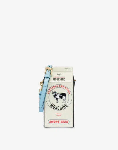 MOSCHINO MILK CARTON BAG