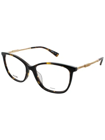 Moschino Mini Acetate Eyeglasses In Brown