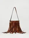 Moschino Mini Bag  Couture Woman Color Leather In Brown