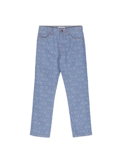 Moschino Mini Fashion Trousers For Girls In Multi