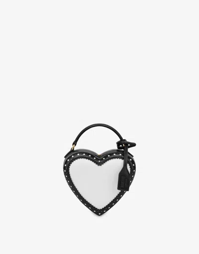 Moschino Mini Handbag Love Me In White