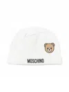 Moschino Mini Logo Hat In White