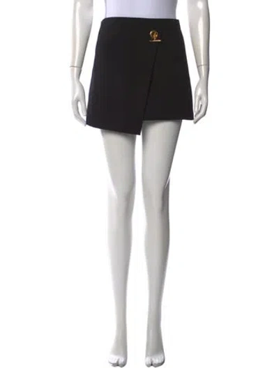 Pre-owned Moschino Mini Shorts In Black