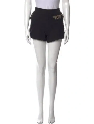 Pre-owned Moschino Mini Shorts In Blue