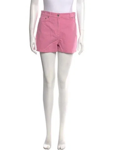 Pre-owned Moschino Mini Shorts In Pink