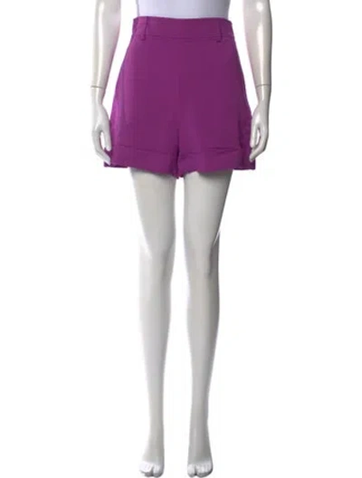 Pre-owned Moschino Mini Shorts In Purple