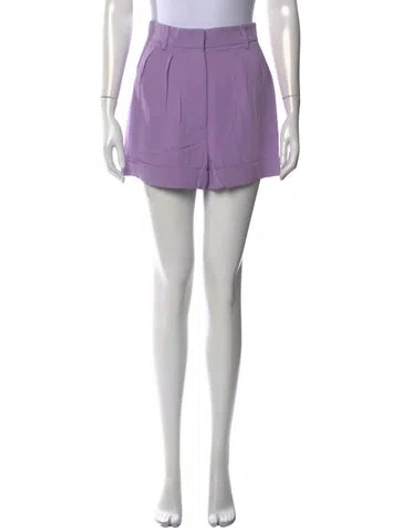 Pre-owned Moschino Mini Shorts In Purple