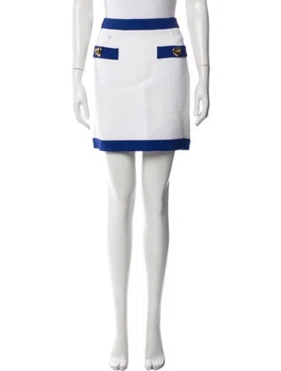 Pre-owned Moschino Mini Skirt W/ Tags In Pink
