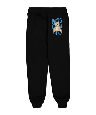 Moschino Minimalist Trousers In Black