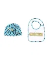 Moschino Minion-teddy Bear Print Hat Set In White