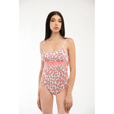 Moschino Modal Women's Bodysuit In Pink