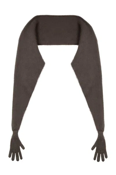 MOSCHINO MOSCHINO MOHAIR CAPE COAT