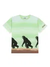 Moschino Monkey-print T-shirt In 绿色