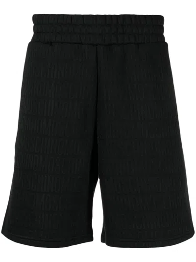 Moschino Track Shorts In Black