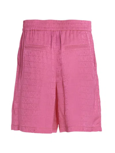 MOSCHINO MOSCHINO MONOGRAM BERMUDA SHORTS