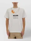 Moschino Crew Neck Graphic Print Short Sleeves T-shirt