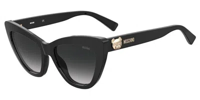 Moschino Mos122/s 807/9o Women's Sunglasses Black Size 54
