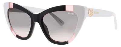 Moschino Mos122/s Sunglasses 53-17-140 Plastic Frame With Case Included In Gold