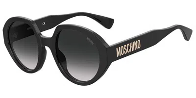 Moschino Mos126/s 807/9o Women's Sunglasses Black Size 53