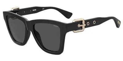 Moschino Mos131/s 807/ir Women's Sunglasses Black Size 54