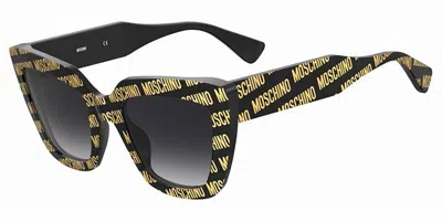 Moschino Mos148/s 7rm/9o Women's Sunglasses Black Size 52