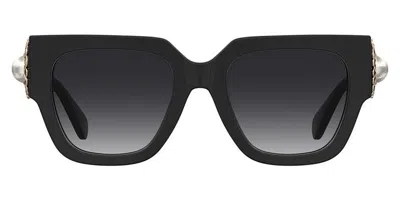 Moschino Mos153/s 807/9o Women's Sunglasses Black Size 52
