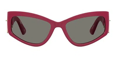 Moschino Mos158/s C9a/ir Women's Sunglasses Red Size 59