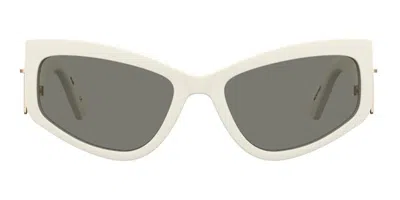 Moschino Mos158/s Szj/ir Women's Sunglasses White Size 59