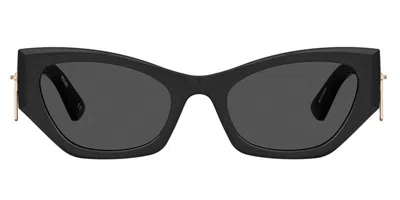 Moschino Mos159/s 807/ir Women's Sunglasses Black Size 55
