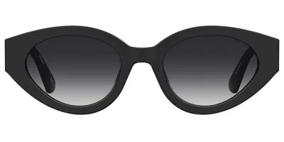 Moschino Mos160/s 807/9o Women's Sunglasses Black Size 51