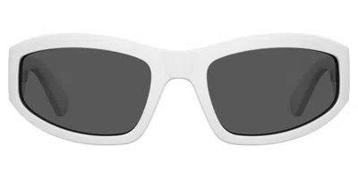 Moschino Mos164/s 6ht/ir Men's Sunglasses White Size 60