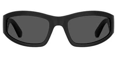 Moschino Mos164/s 807/ir Men's Sunglasses Black Size 60