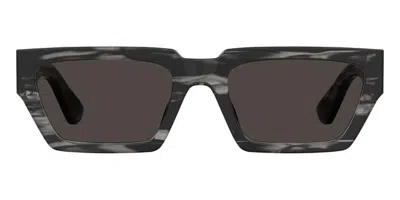 Moschino Mos166/s 2w8/ir Men's Sunglasses Grey Size 55