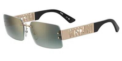 Moschino Mos169/s 5f6/ez Women's Sunglasses Gold Size 61 In Multi