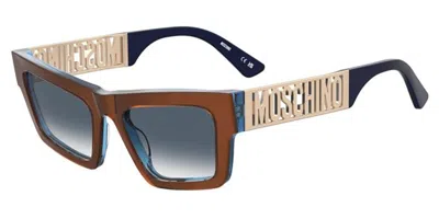 Moschino Mos171/s I7b/08 Women's Sunglasses Brown Size 53