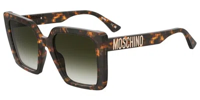 Moschino Mos172/s 086/9k Women's Sunglasses Tortoiseshell Size 54 In Brown